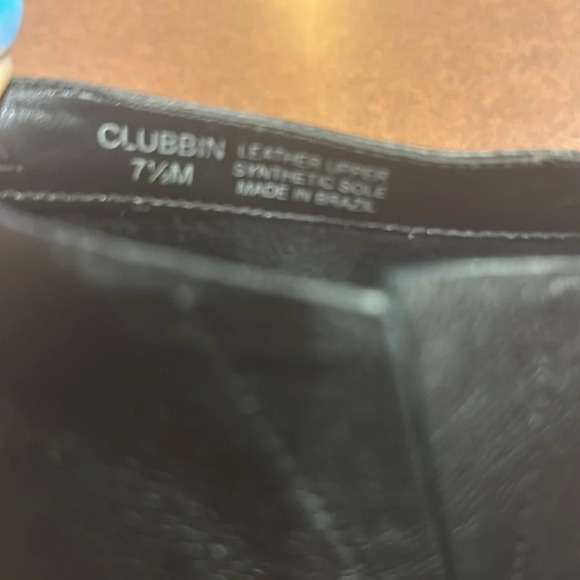 Steve Madden Leather Ankle Boots Womens 7.5 M Gold Studded Clubbin Black - Picture 6 of 6